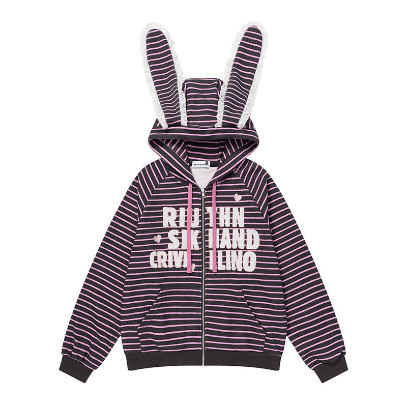 Sudadera con capucha holgada para mujer: ropa informal de gran tamaño.