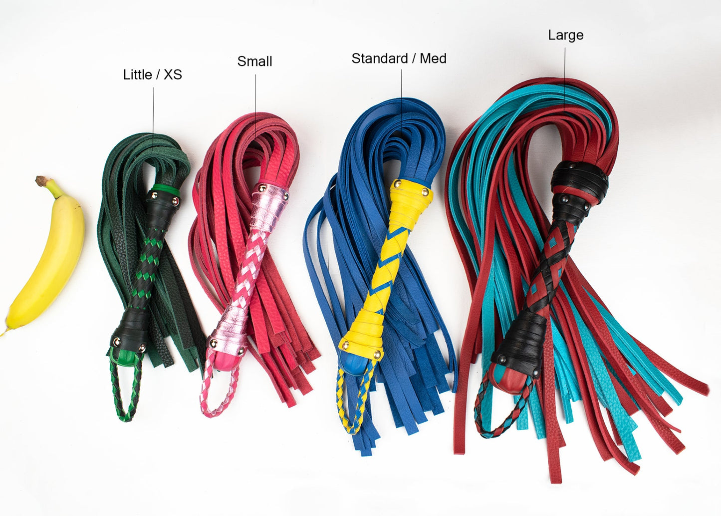 Flogger de piel de toro - Flogger de cuero - Personalizado por encargo