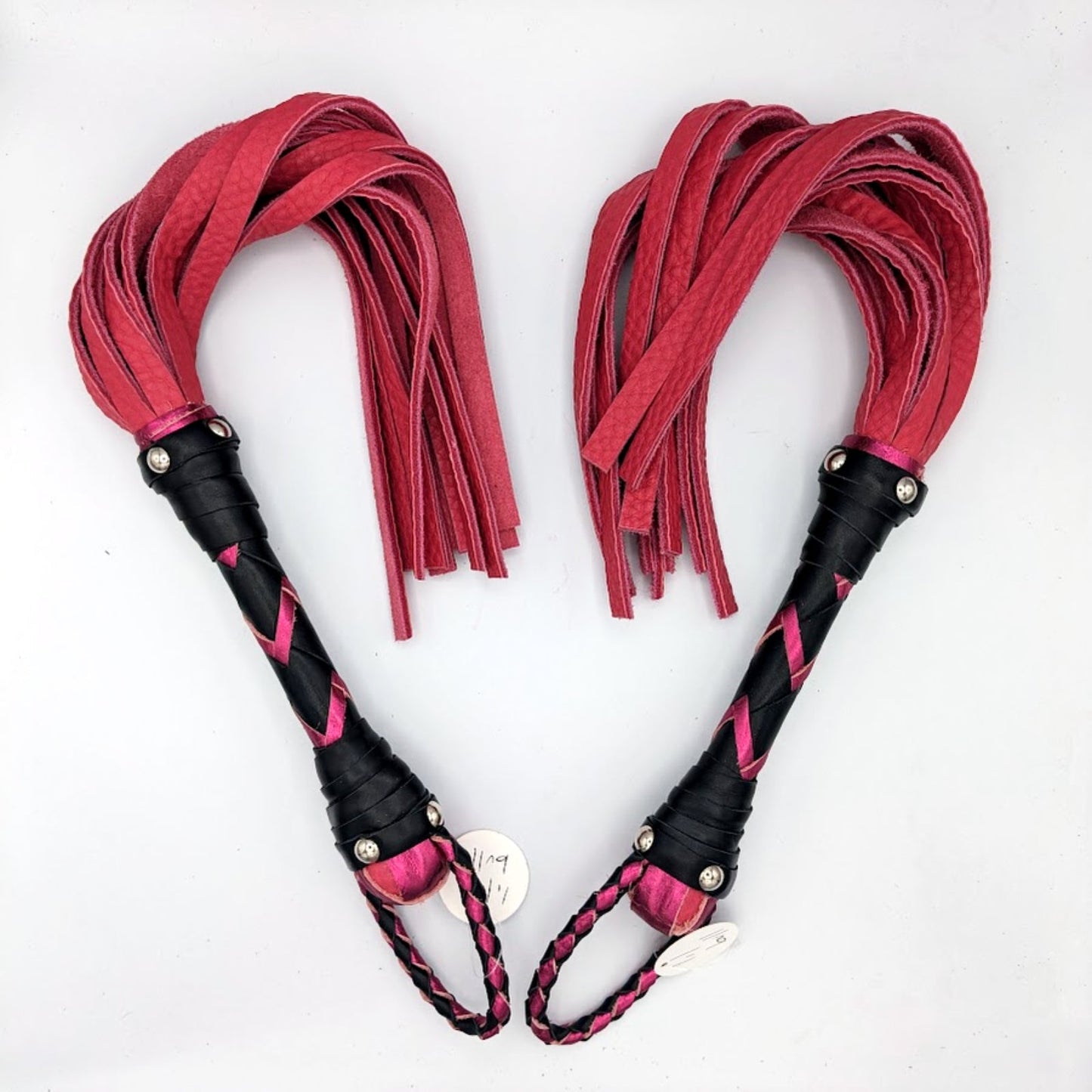 Flogger de piel de toro - Flogger de cuero - Personalizado por encargo