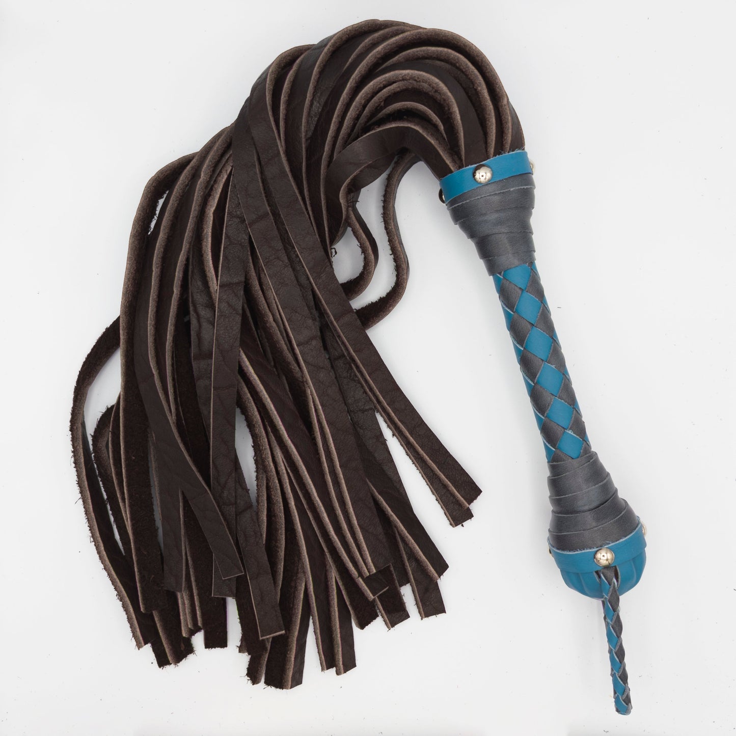 Flogger de piel de toro - Flogger de cuero - Personalizado por encargo
