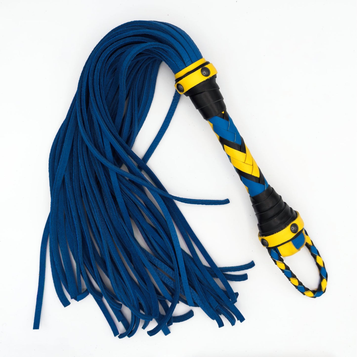 Flogger de piel de toro - Flogger de cuero - Personalizado por encargo