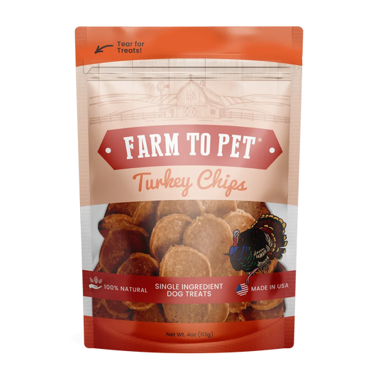Farm To Pet Turkey Chips (12oz)