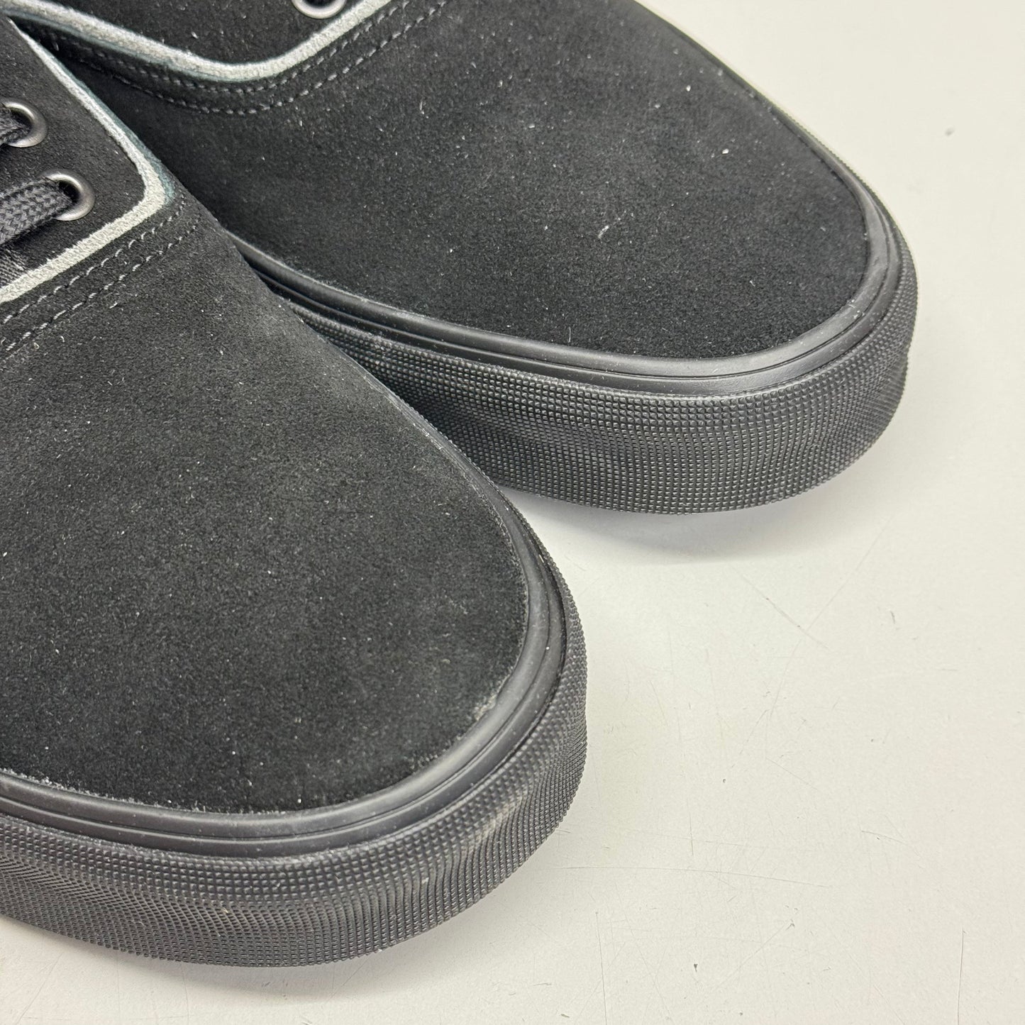 Zapatillas VANS Authentic Sliver para hombre, talla 13.0, color negro/gris VN000D6DDE2