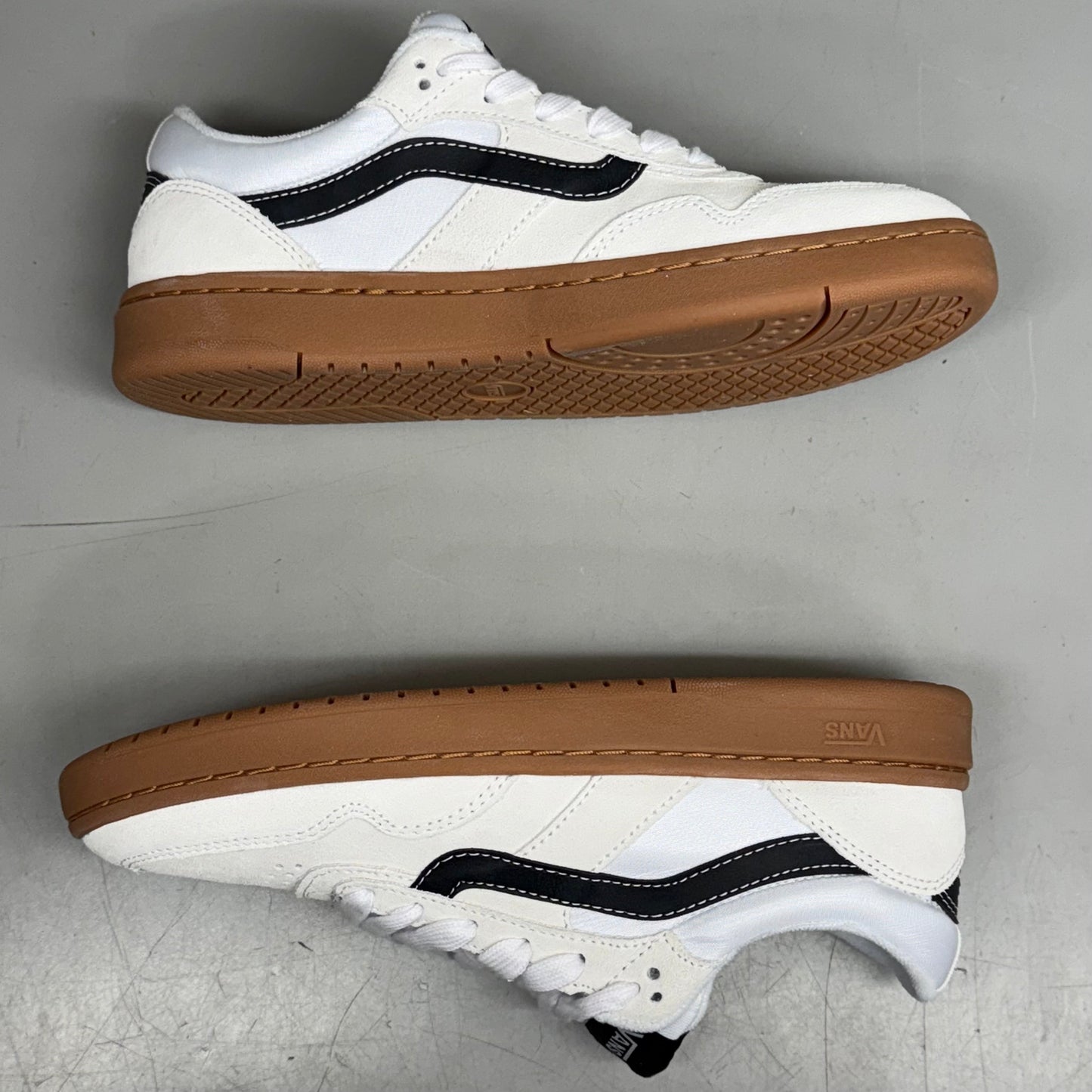 Zapatillas VANS Cruze 3.0 para hombre, talla 13,0, blanco/goma VN000D6S9DH