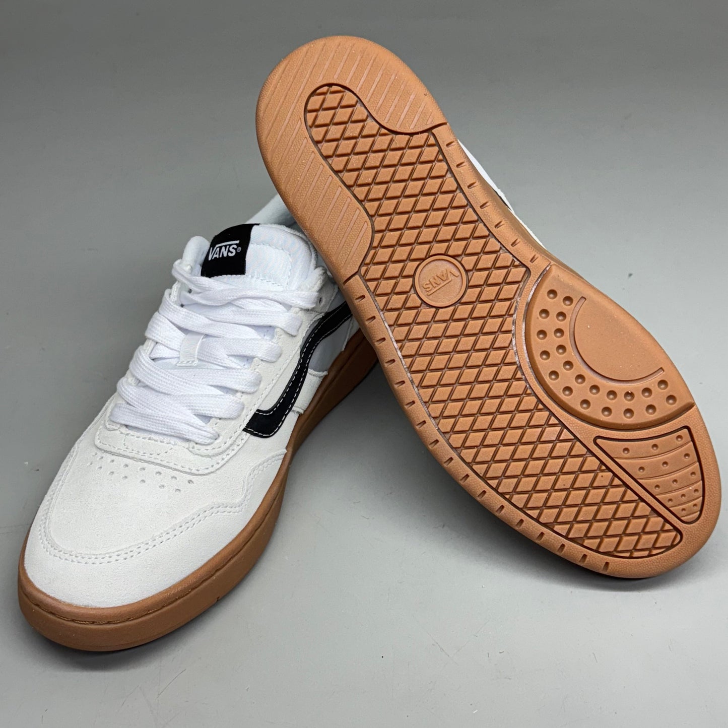Zapatillas VANS Cruze 3.0 para hombre, talla 13,0, blanco/goma VN000D6S9DH