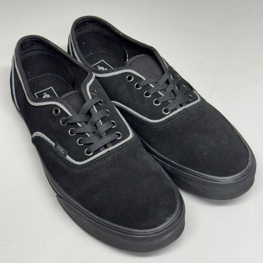 Zapatillas VANS Authentic Sliver para hombre, talla 13.0, color negro/gris VN000D6DDE2