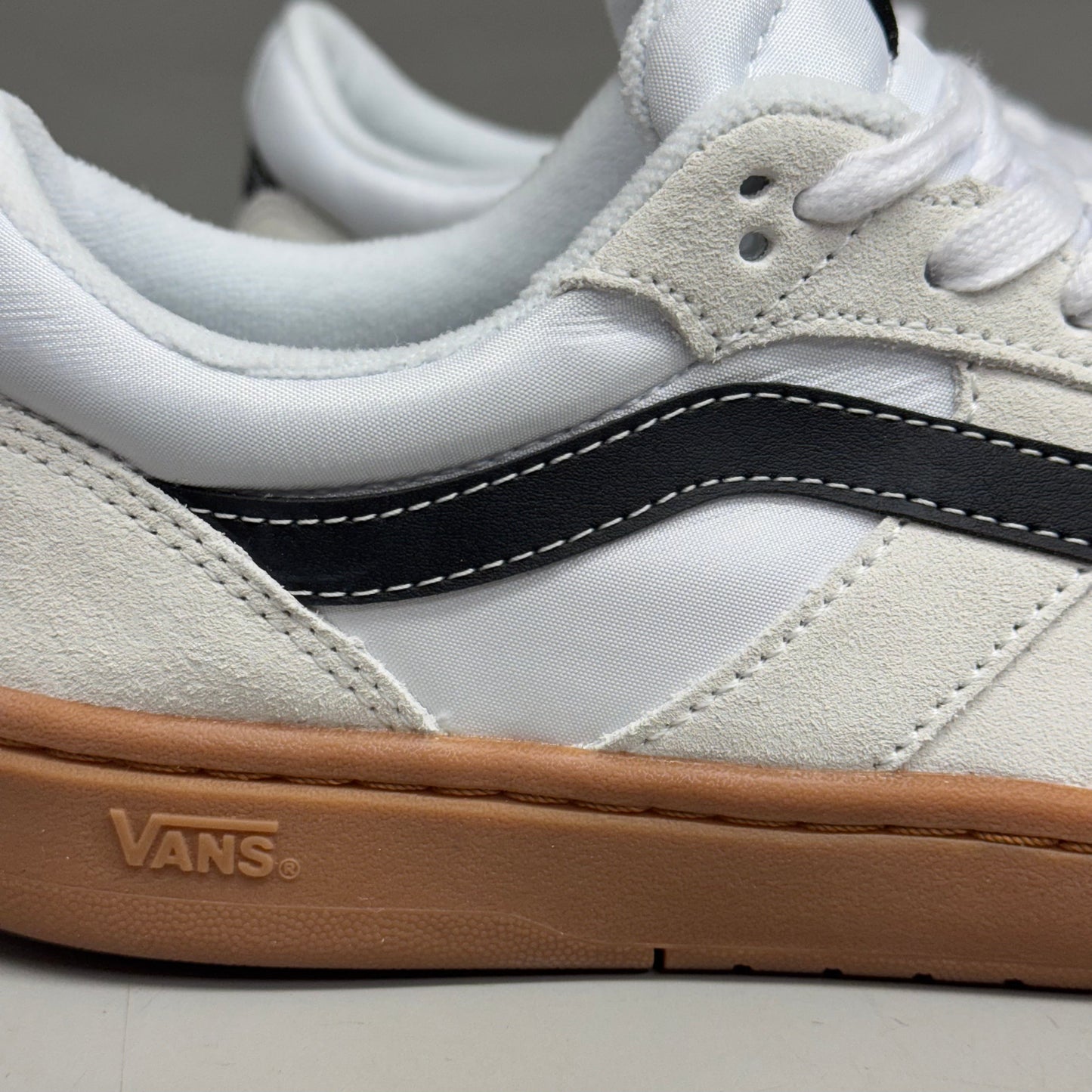 Zapatillas VANS Cruze 3.0 para hombre, talla 13,0, blanco/goma VN000D6S9DH