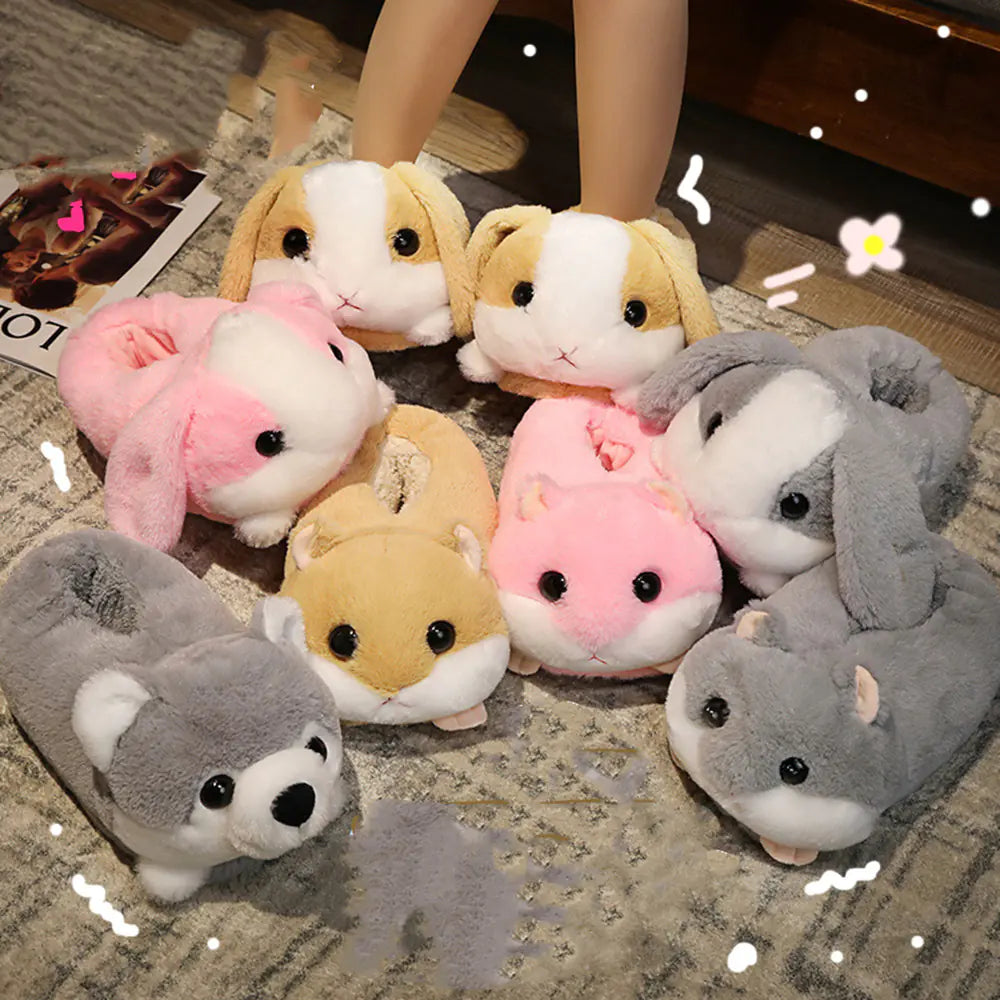 Cozy Cotton Non-Slip Home Slippers
