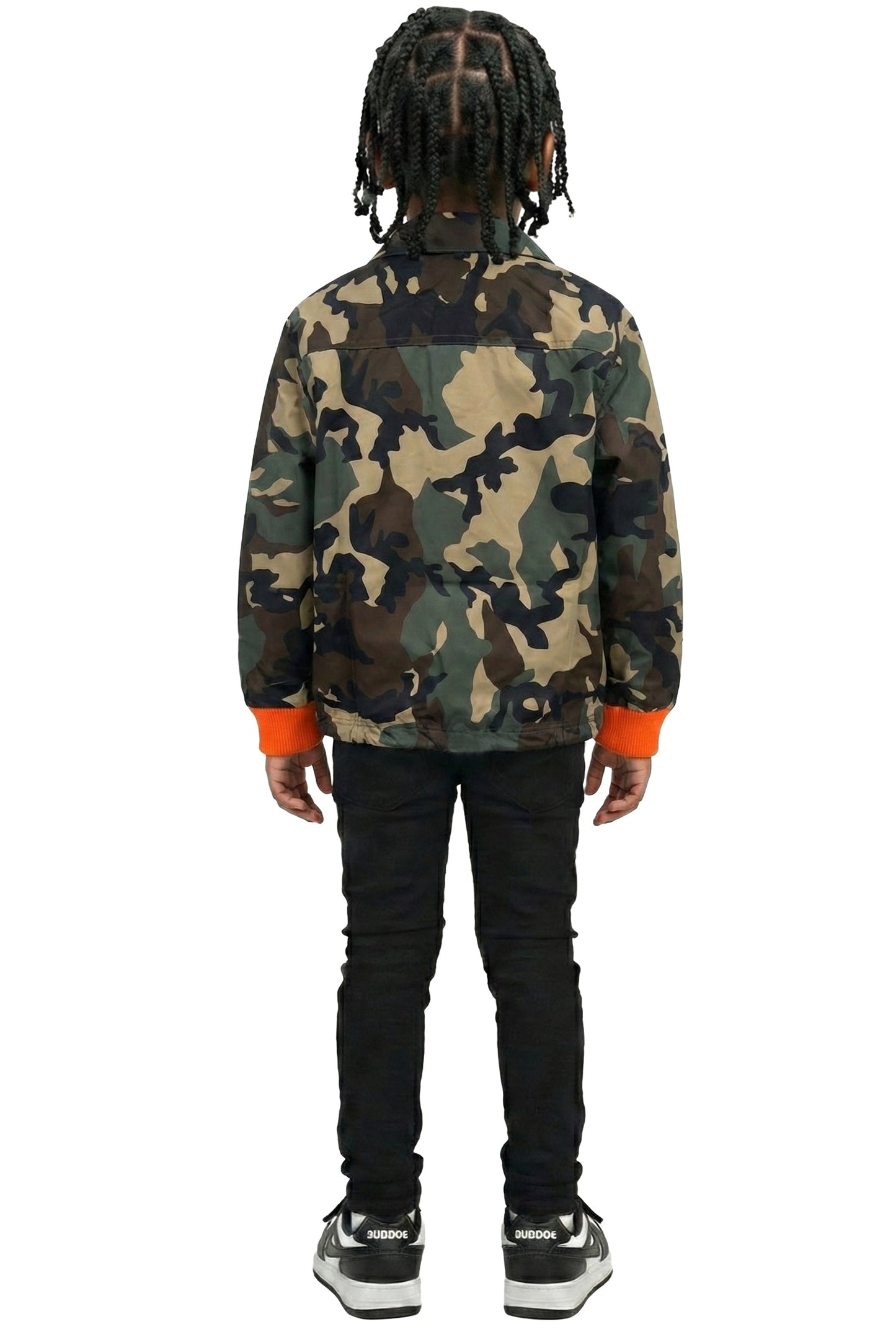 Chaqueta de entrenador de nailon premium para niños JAKIN