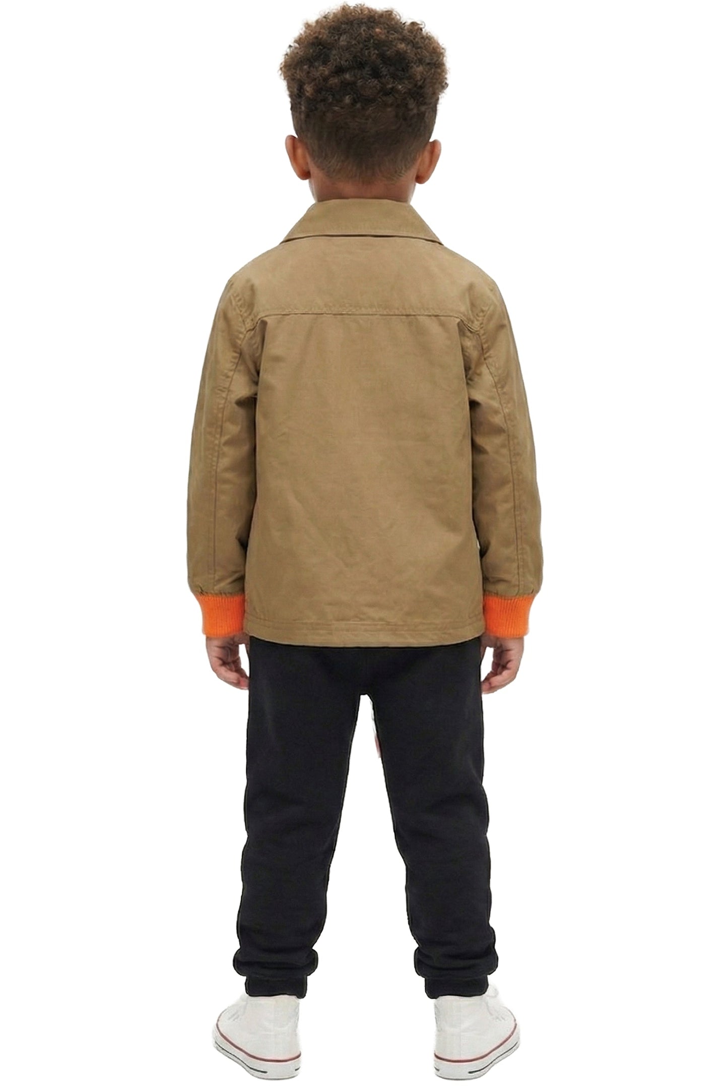 Chaqueta de entrenador de nailon premium para niños ALBION