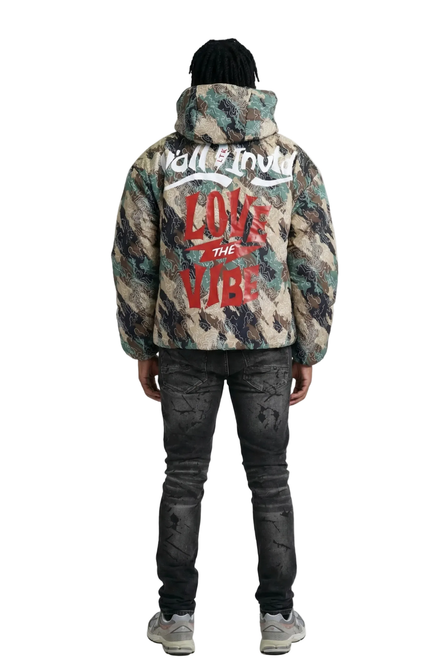Chaqueta tipo jersey de nailon estilo crop top acolchado KAMI