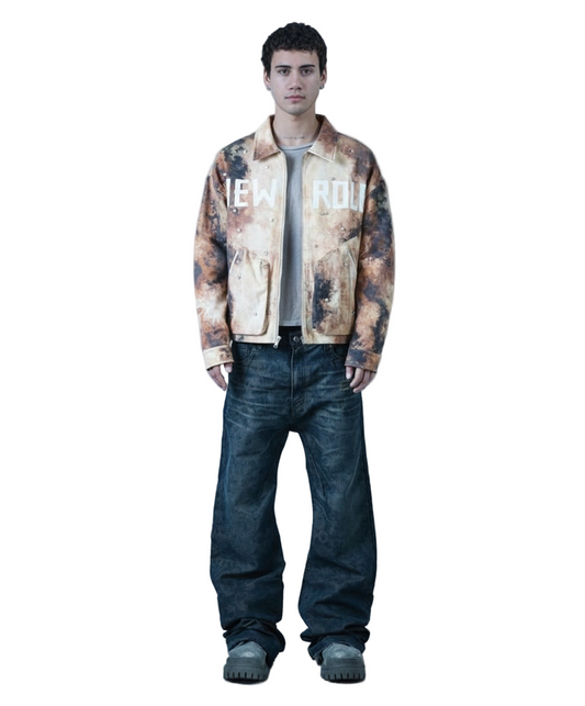 Chaqueta corta de sarga MOLTON