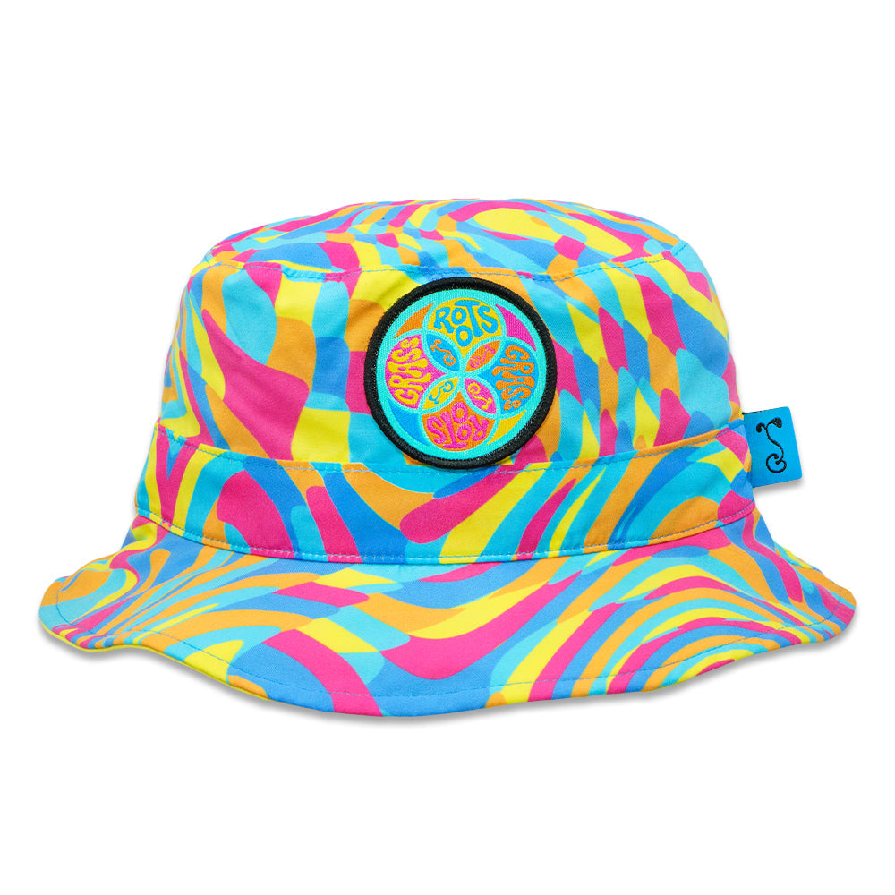 Gorro tipo pescador reversible Hyperpop de Dime Bags
