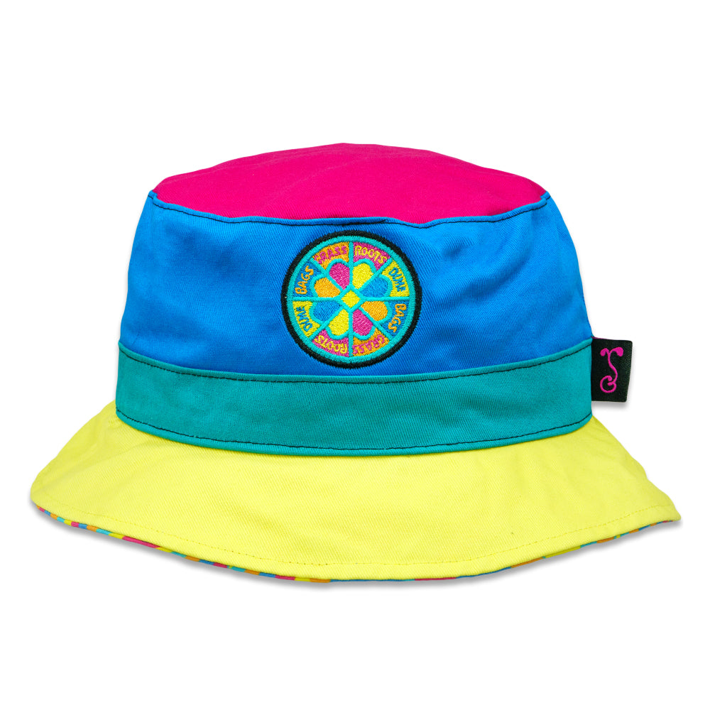 Gorro tipo pescador reversible Hyperpop de Dime Bags