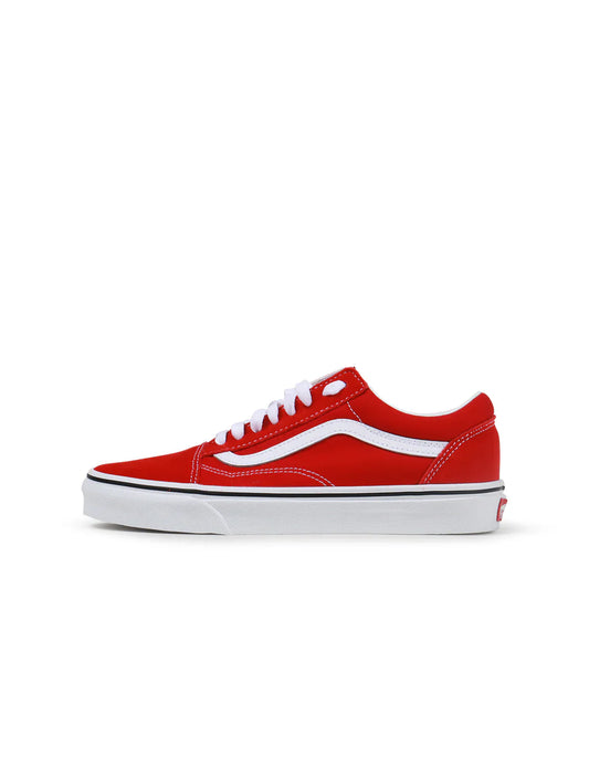 VANS OLD SKOOL PARA HOMBRE - ROJO CARRERAS 