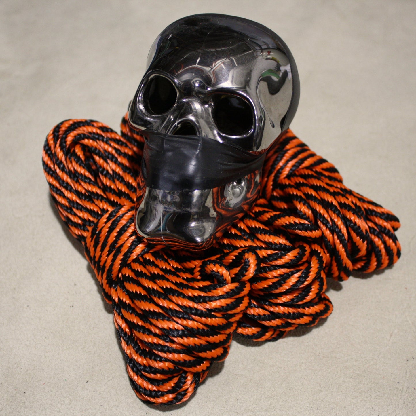 Halloween Spooky Rope: Black and Orange, Candy Corn, or Slime Grrl!