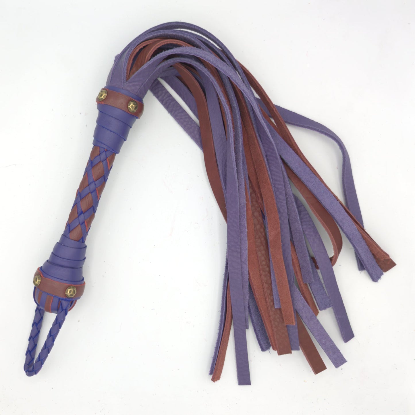 Flogger de piel de toro - Flogger de cuero - Personalizado por encargo