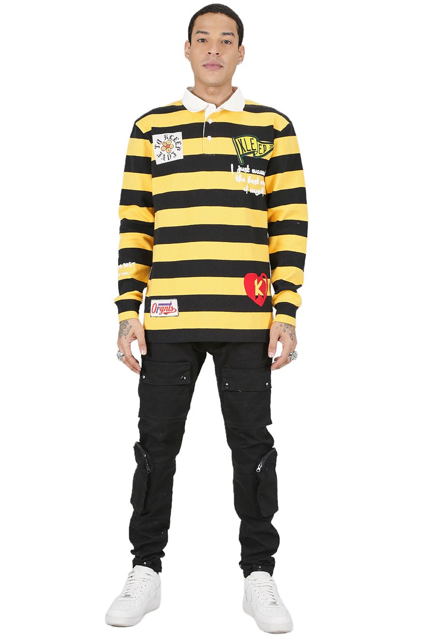 Polo de manga larga para hombre LOOMIE
