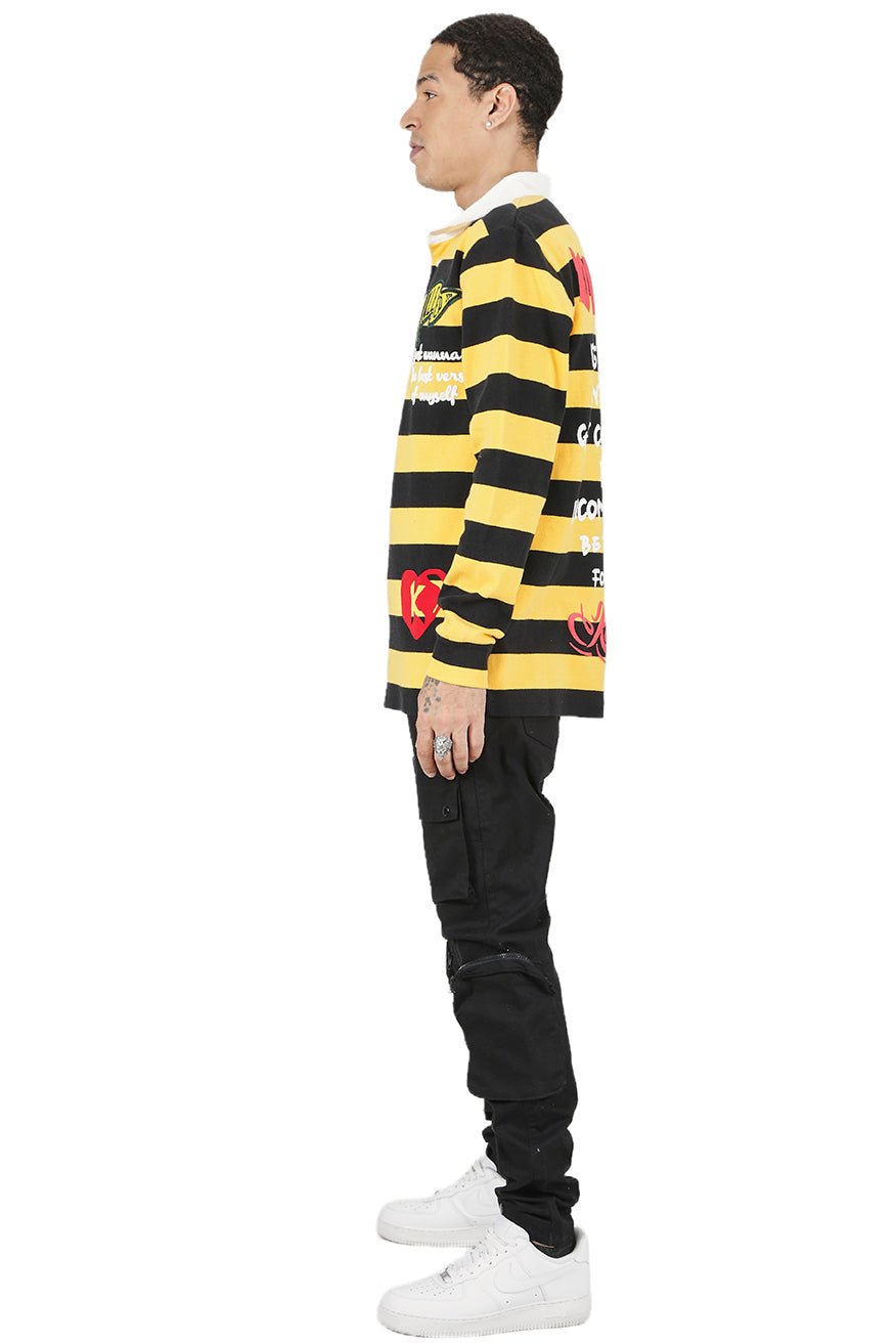 Polo de manga larga para hombre LOOMIE