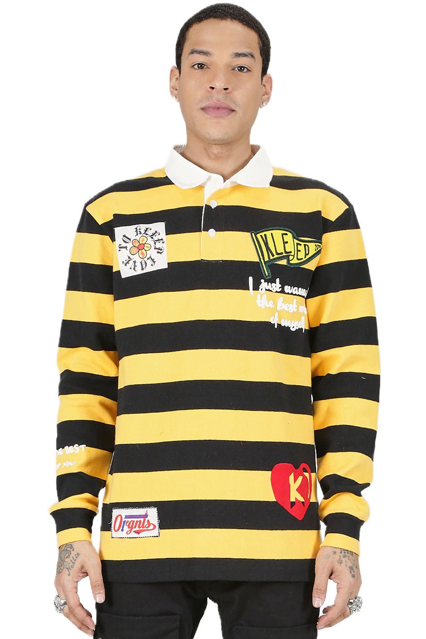 Polo de manga larga para hombre LOOMIE