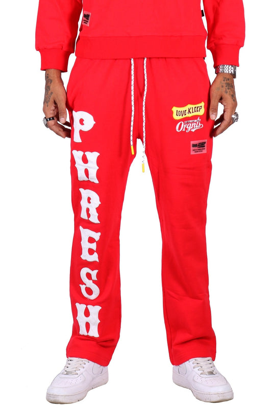 Pantalones deportivos holgados de felpa francesa premium para hombre de CHOL