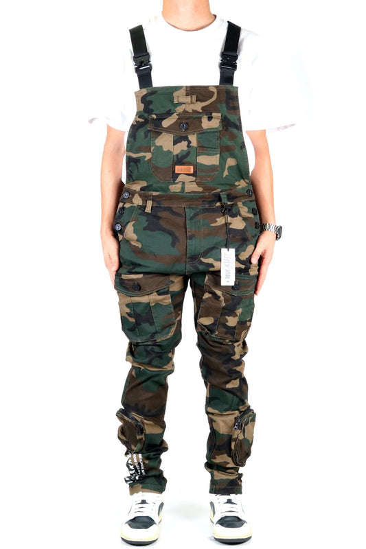 Pantalones de peto de sarga fina CALA