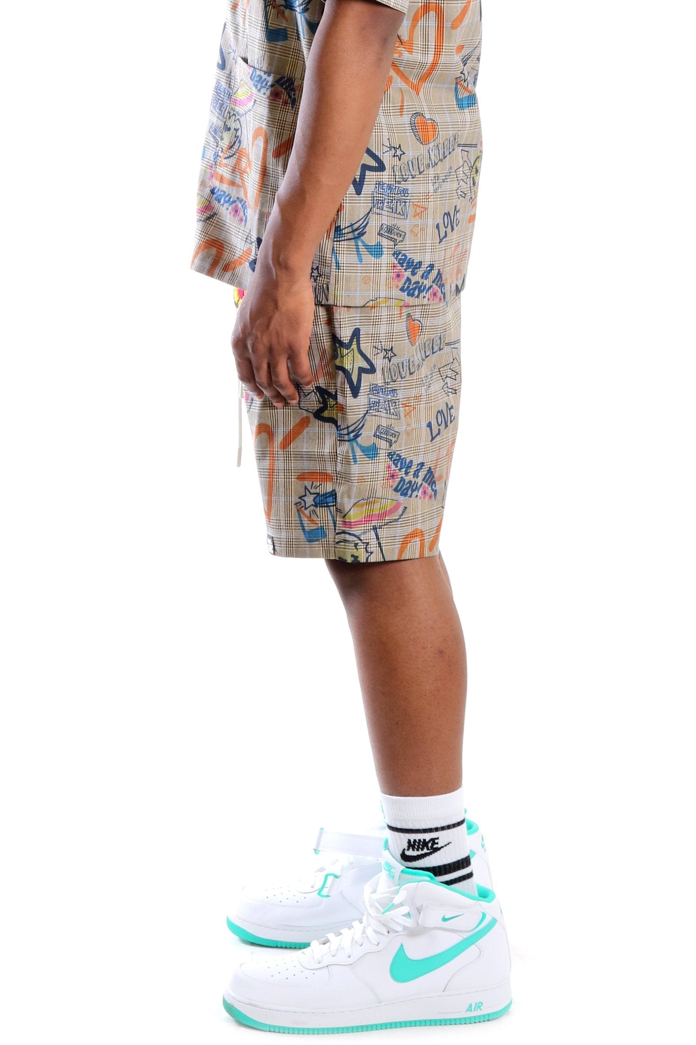 Pantalones cortos a cuadros Velo para hombre