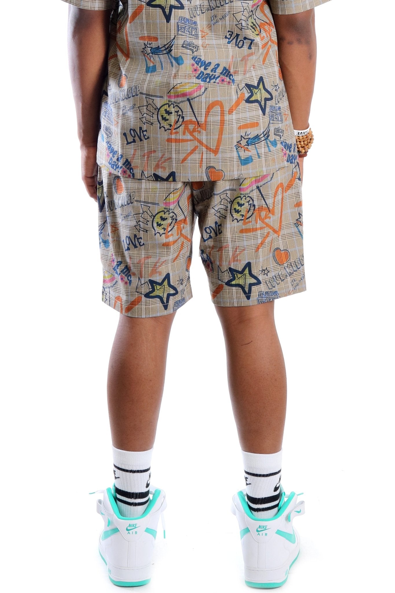 Pantalones cortos a cuadros Velo para hombre