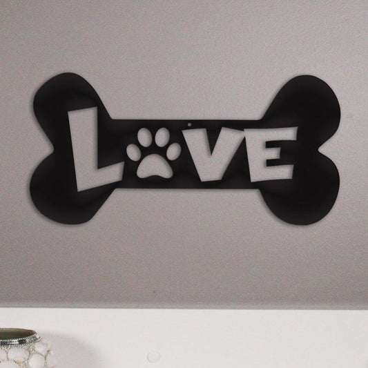 Amor de cachorro - Arte/Decoración de pared de metal
