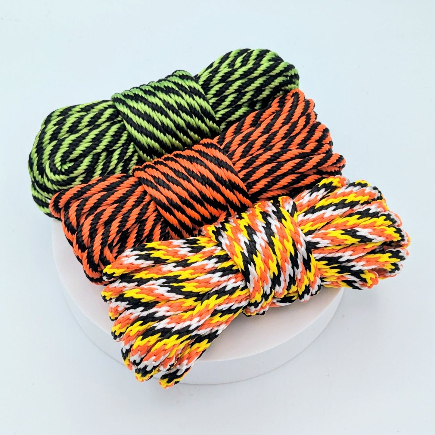 Halloween Spooky Rope: Black and Orange, Candy Corn, or Slime Grrl!