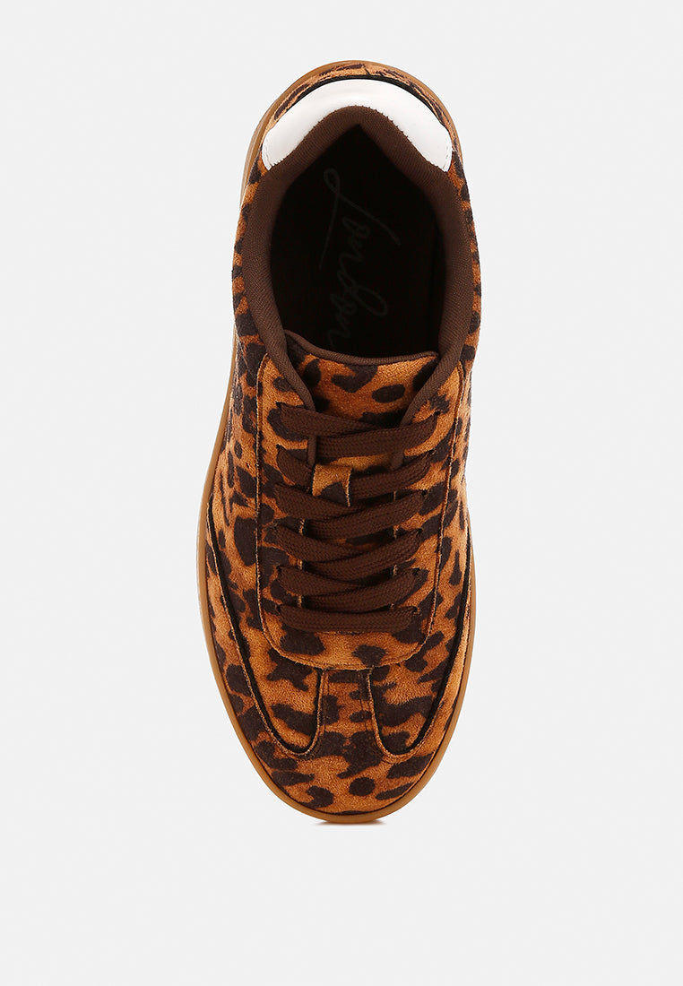 Zapatillas gruesas Prowler Leopard