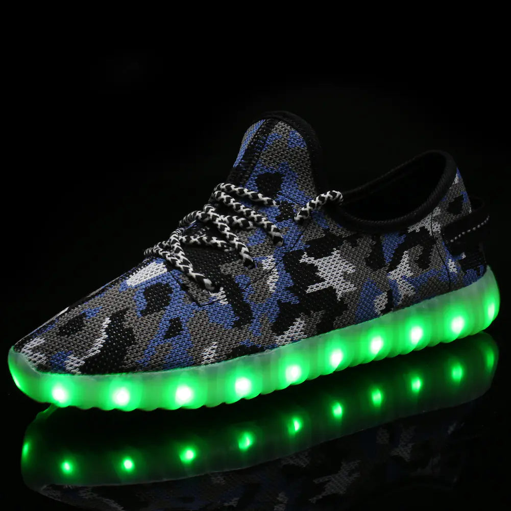 GlowStride Kids & Adult Sneakers