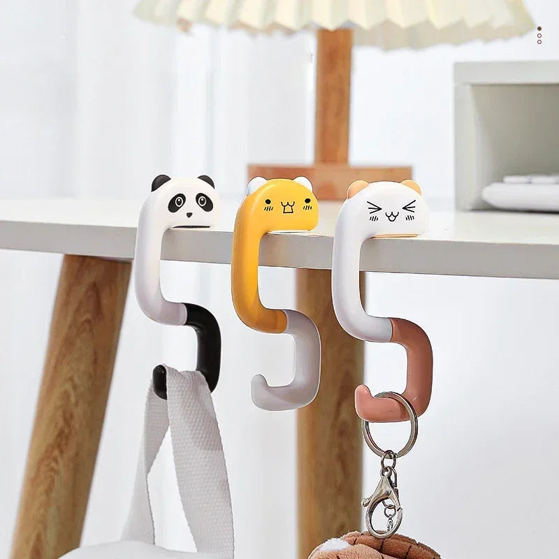 Ganchos Kawaii para Bolsos de Mesa