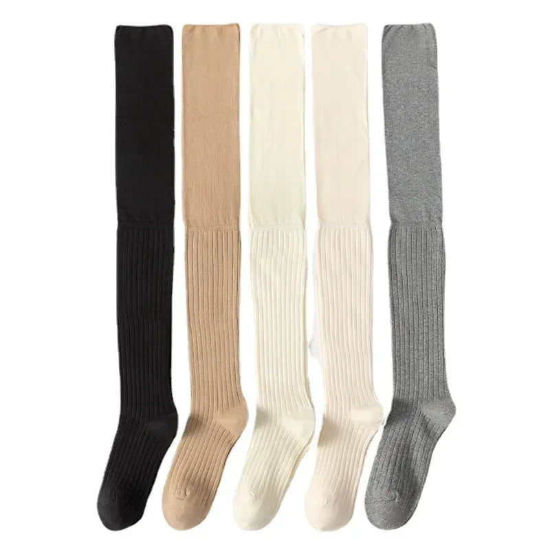 Calcetines hasta la rodilla para mujer