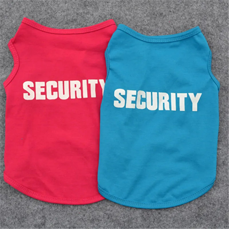 Ropa de seguridad para perros, camiseta de verano para mascotas, disfraz 