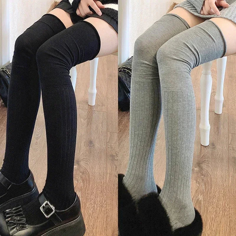 Calcetines hasta la rodilla para mujer