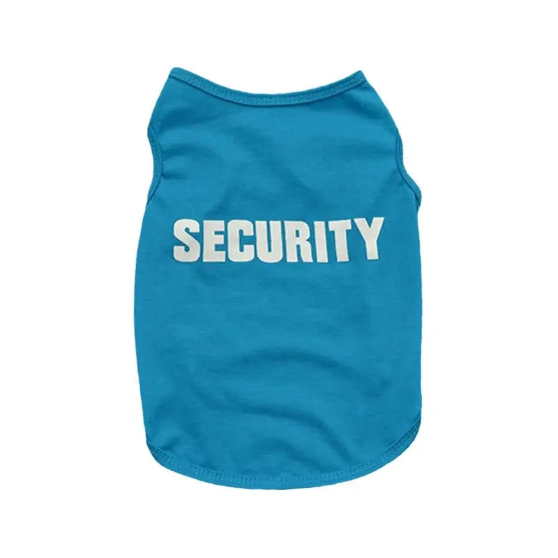Ropa de seguridad para perros, camiseta de verano para mascotas, disfraz 
