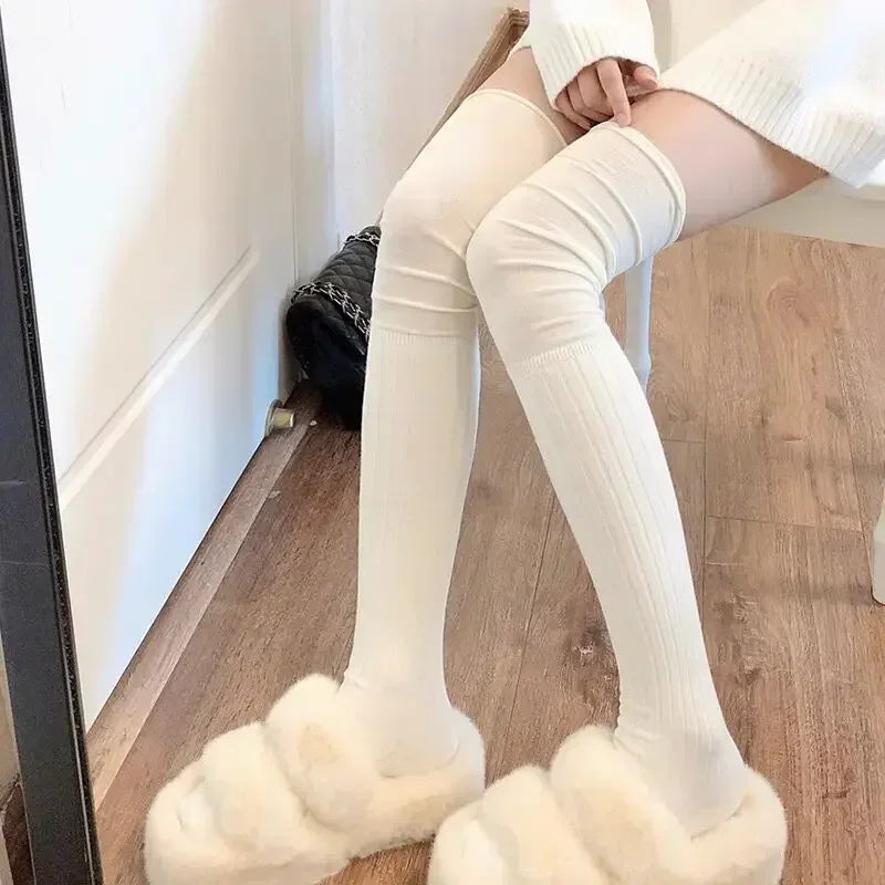 Calcetines hasta la rodilla para mujer