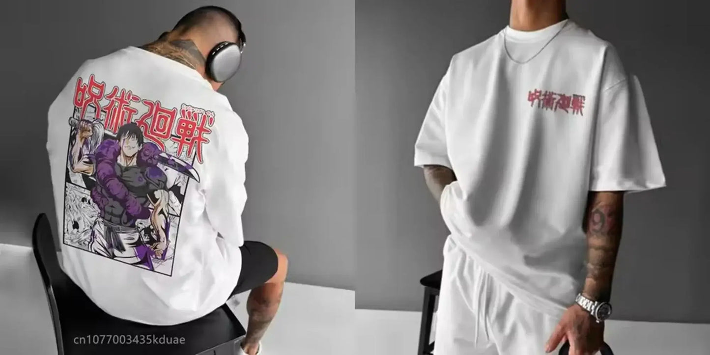 Camiseta Jujutsu Kaisen: Camiseta gráfica de anime para hombre