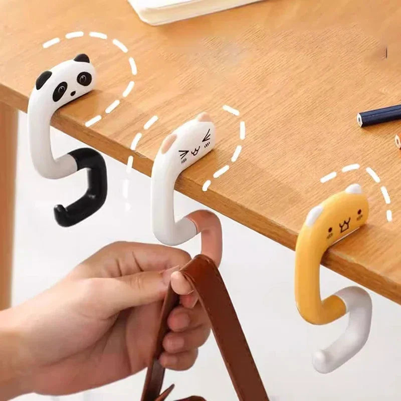 Ganchos Kawaii para Bolsos de Mesa