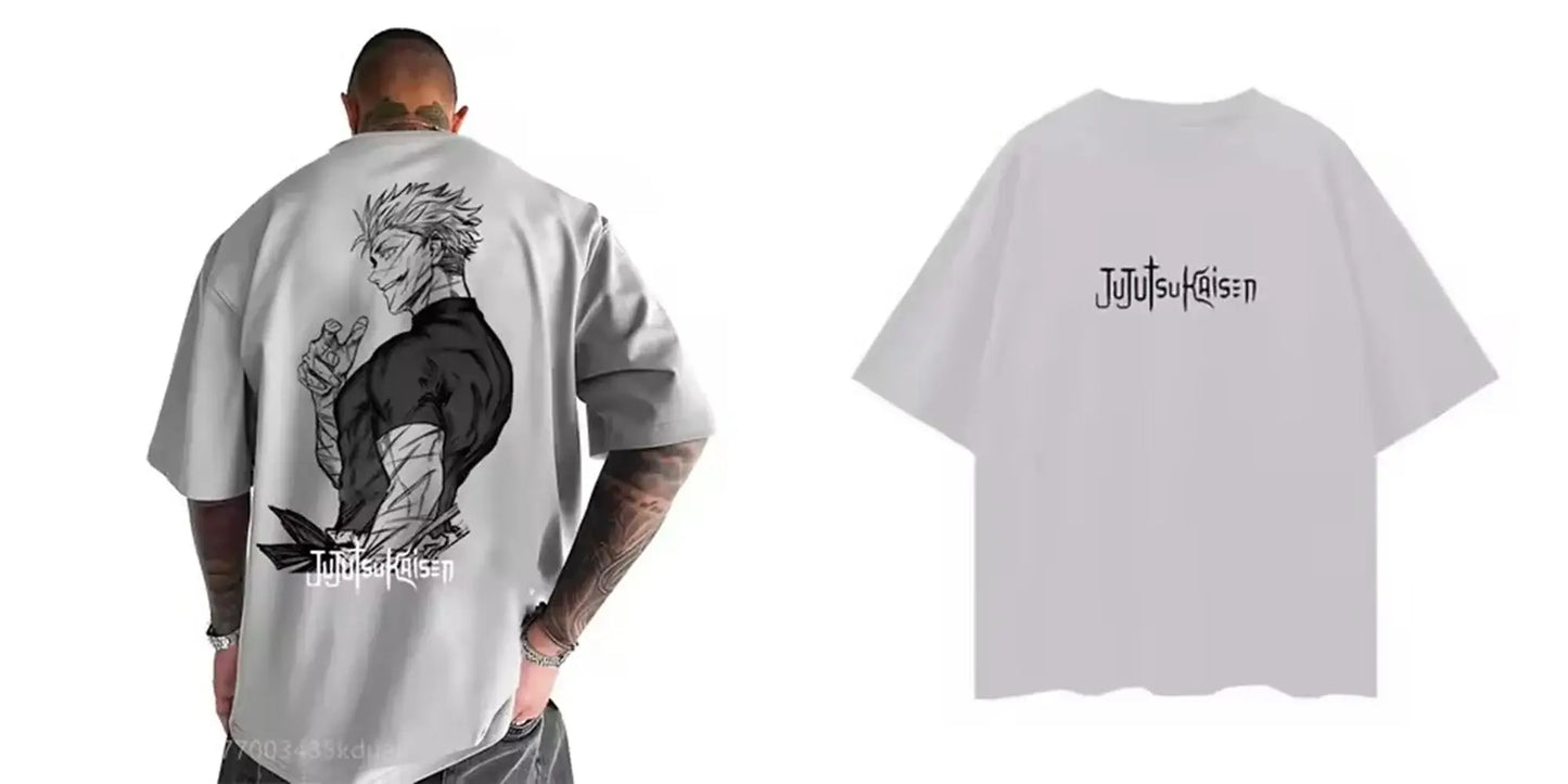Camiseta Jujutsu Kaisen: Camiseta gráfica de anime para hombre