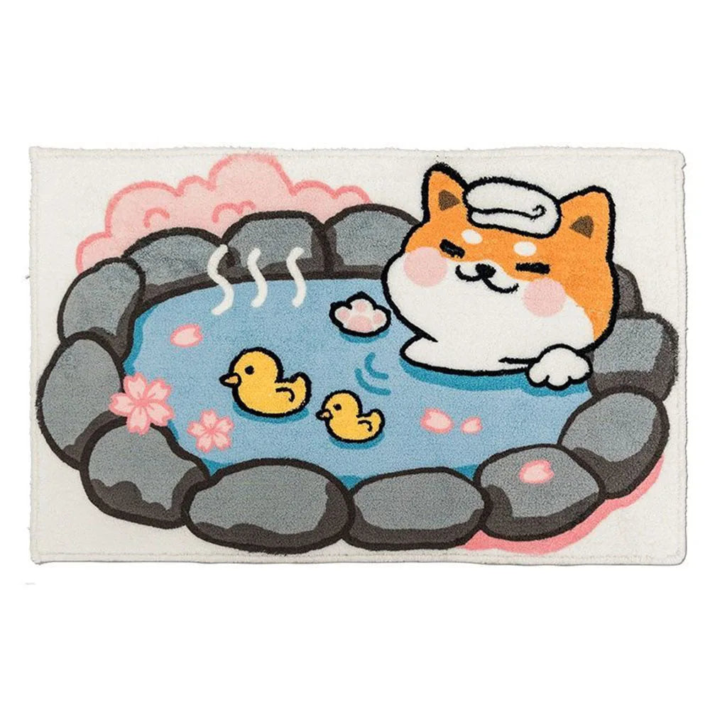 Alfombrillas de animales de aguas termales