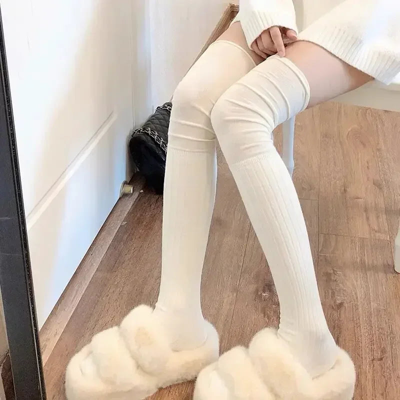 Calcetines hasta la rodilla para mujer