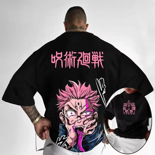 Camiseta Jujutsu Kaisen: Camiseta gráfica de anime para hombre