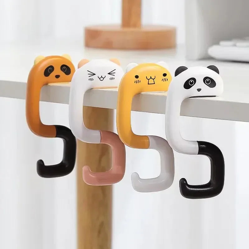 Ganchos Kawaii para Bolsos de Mesa