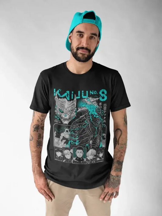 Camiseta Kaiju n.° 8: Camiseta gráfica de anime Y2K de Mina Ashiro
