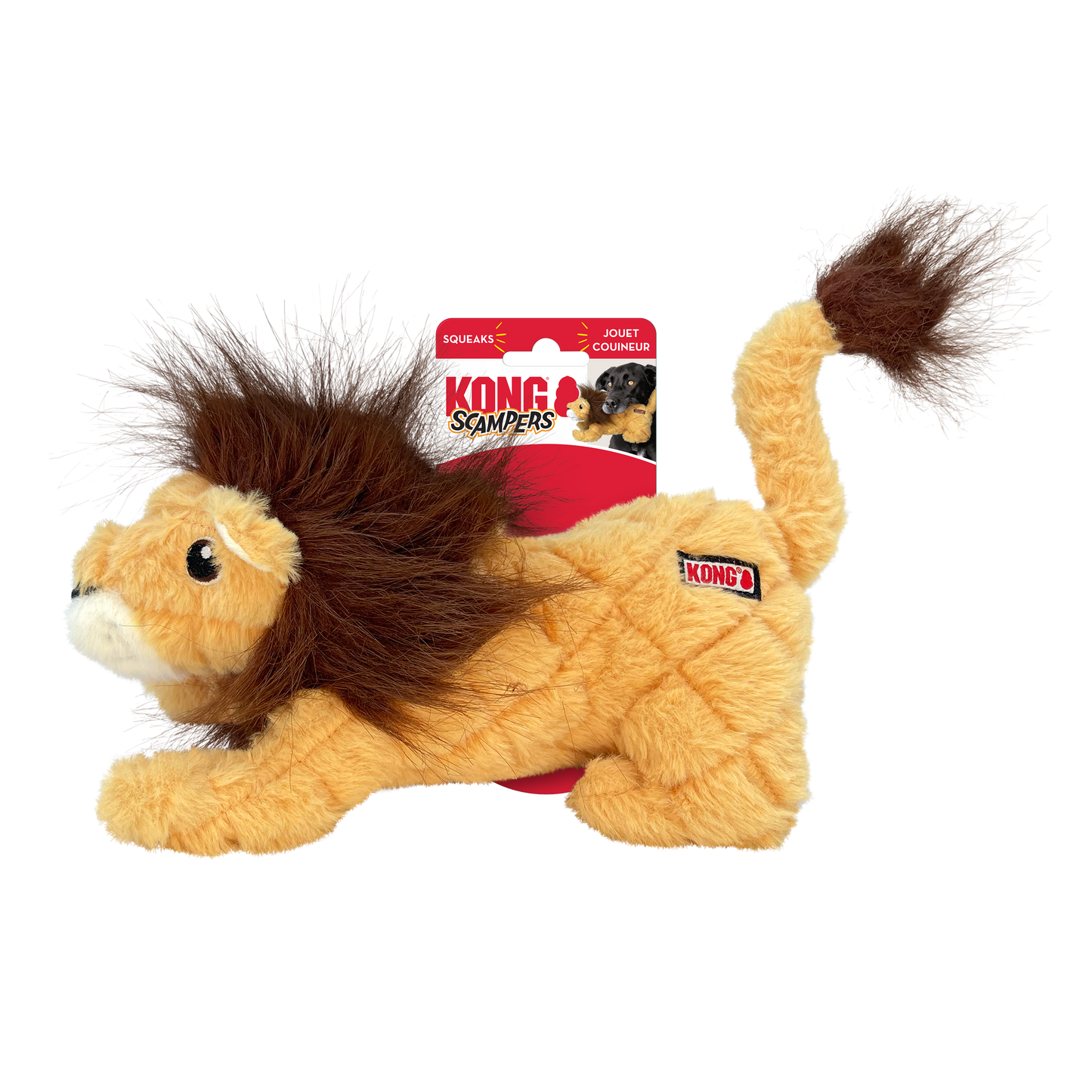 Kong Scampers Lion Medium