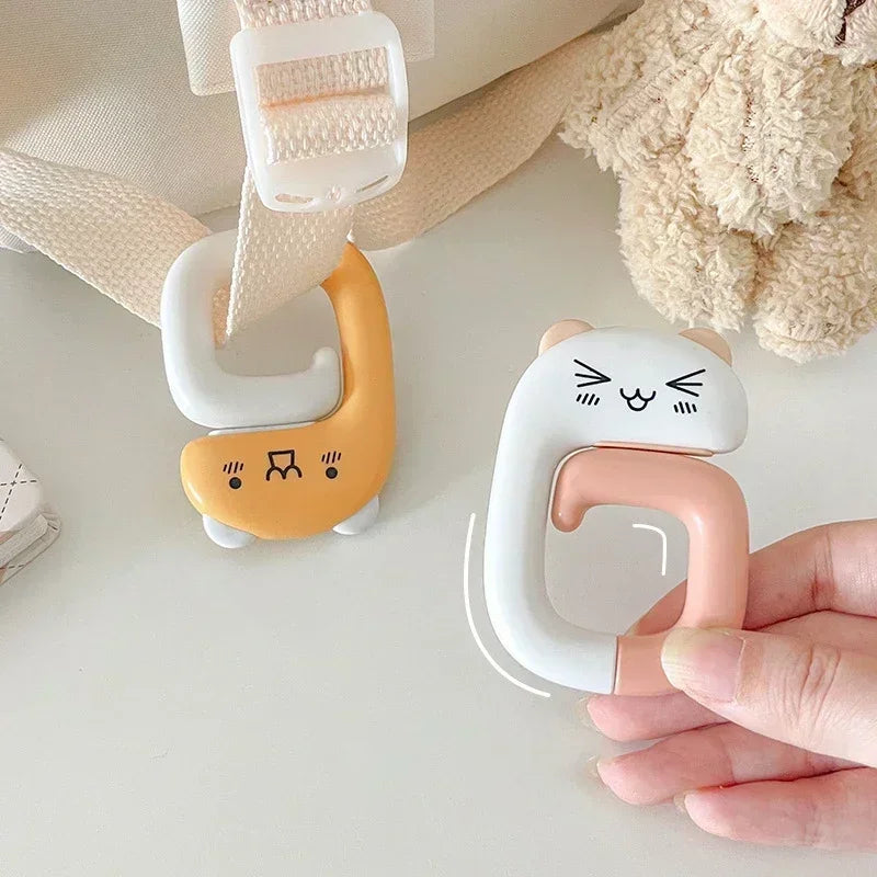 Ganchos Kawaii para Bolsos de Mesa