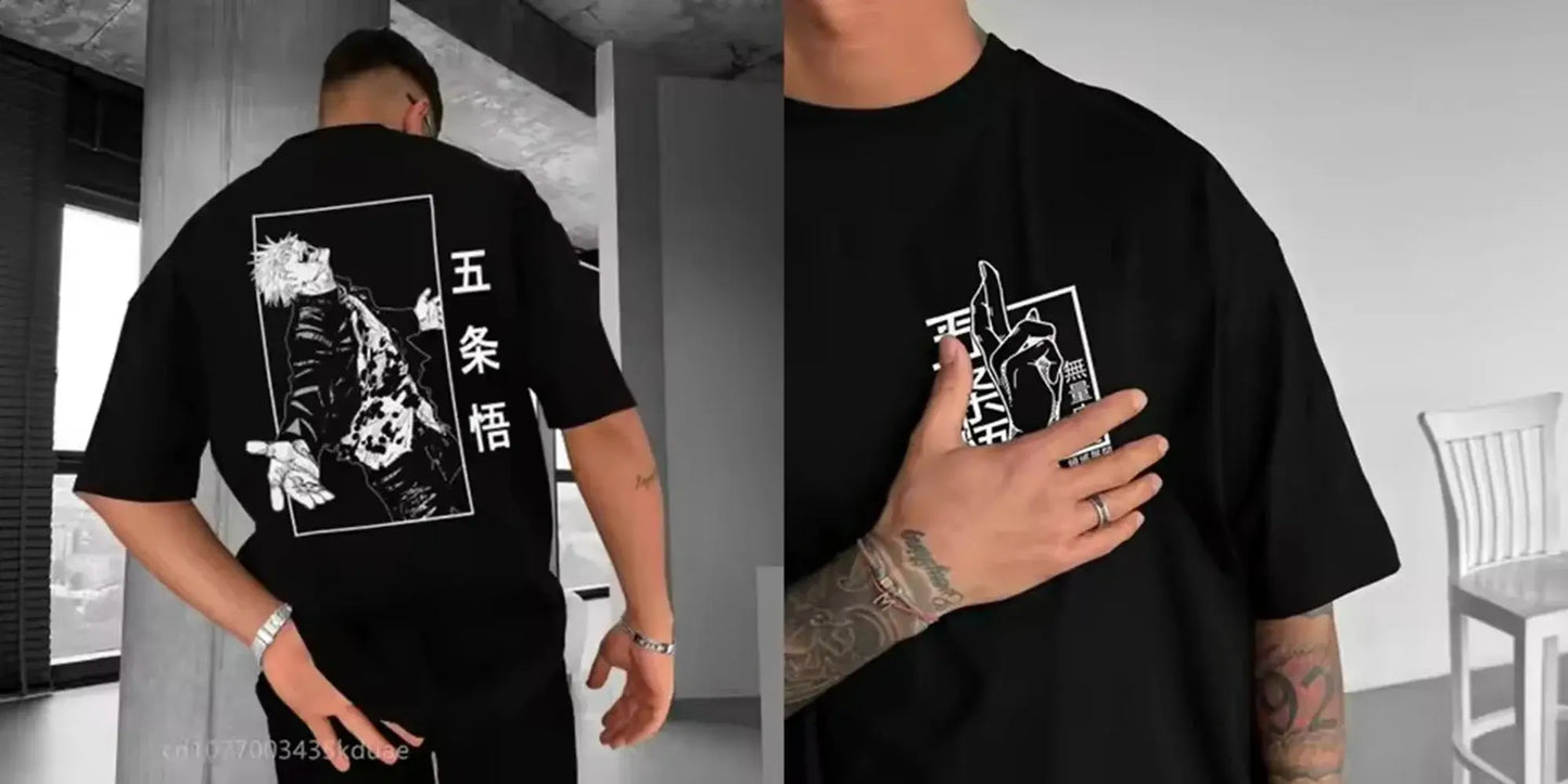 Camiseta Jujutsu Kaisen: Camiseta gráfica de anime para hombre