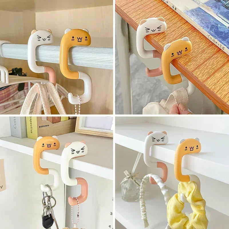 Ganchos Kawaii para Bolsos de Mesa